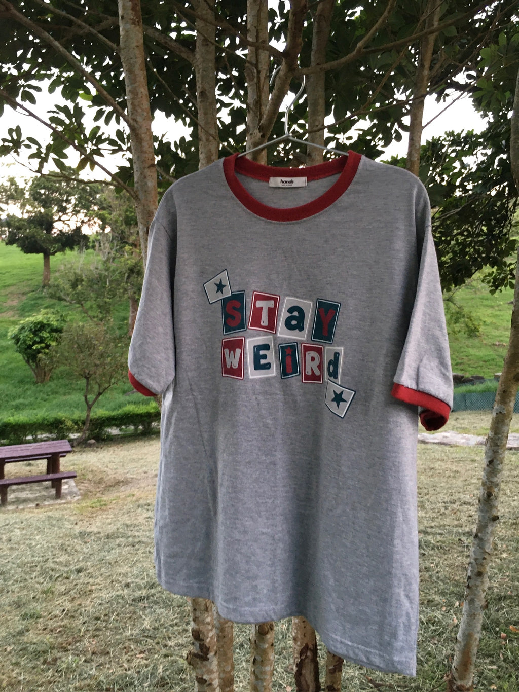 撞色 Tee