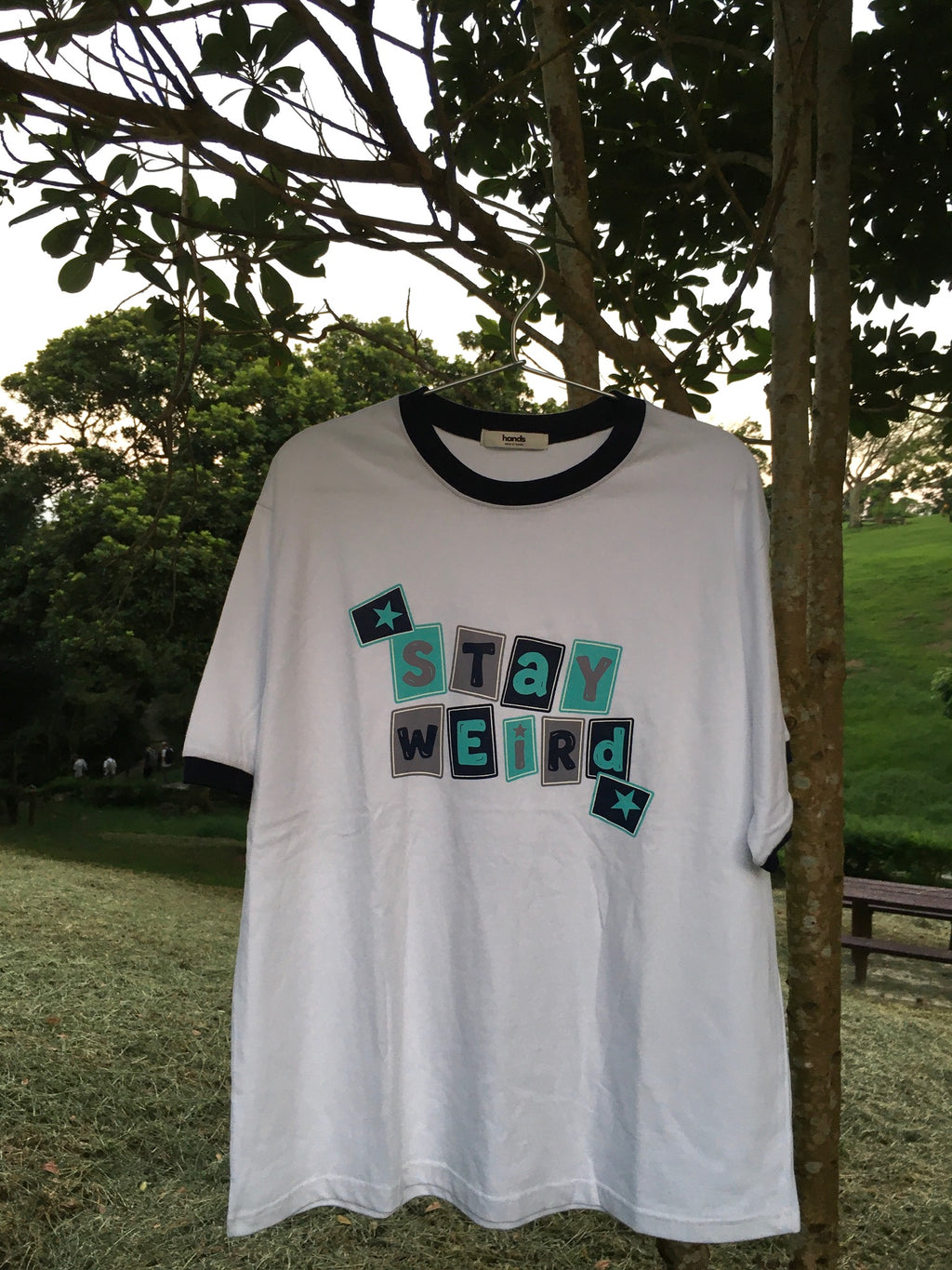 撞色 Tee