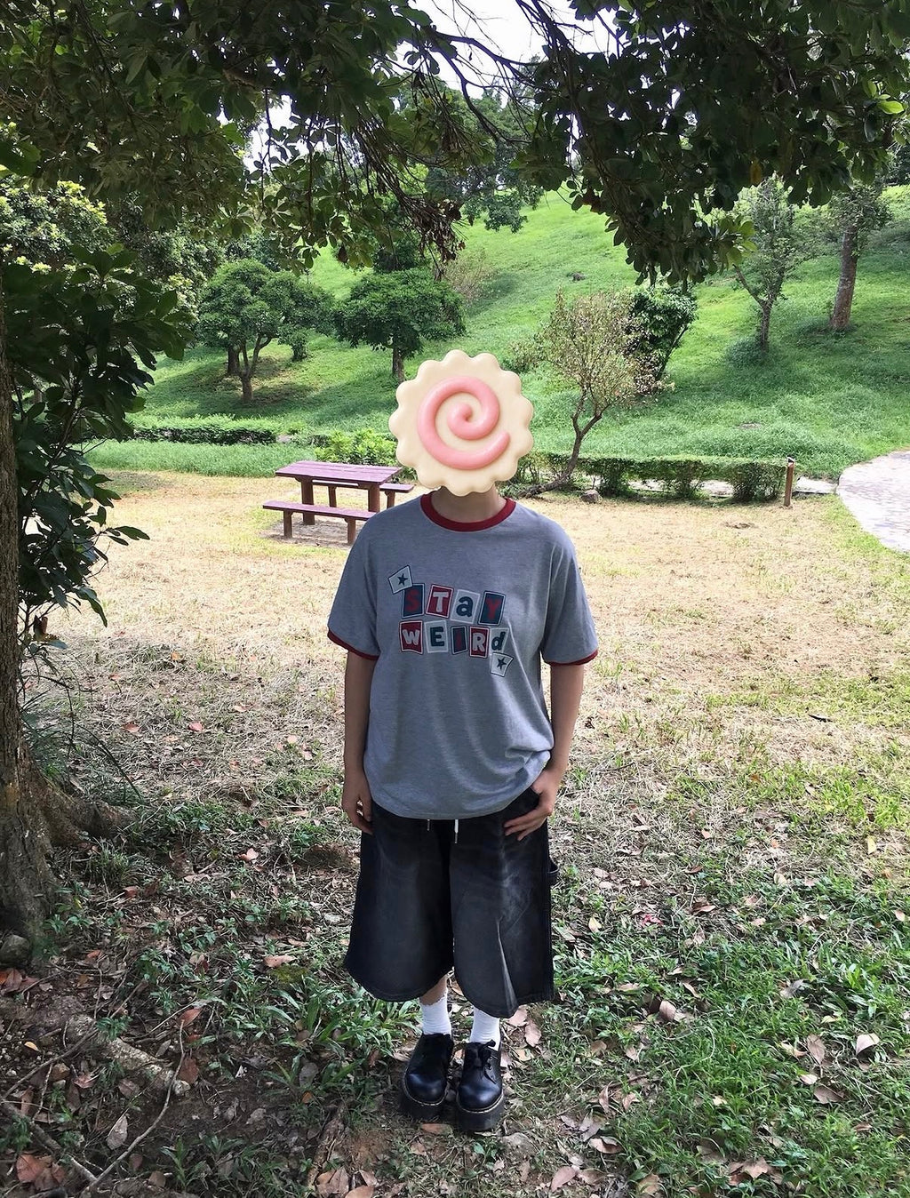 撞色 Tee